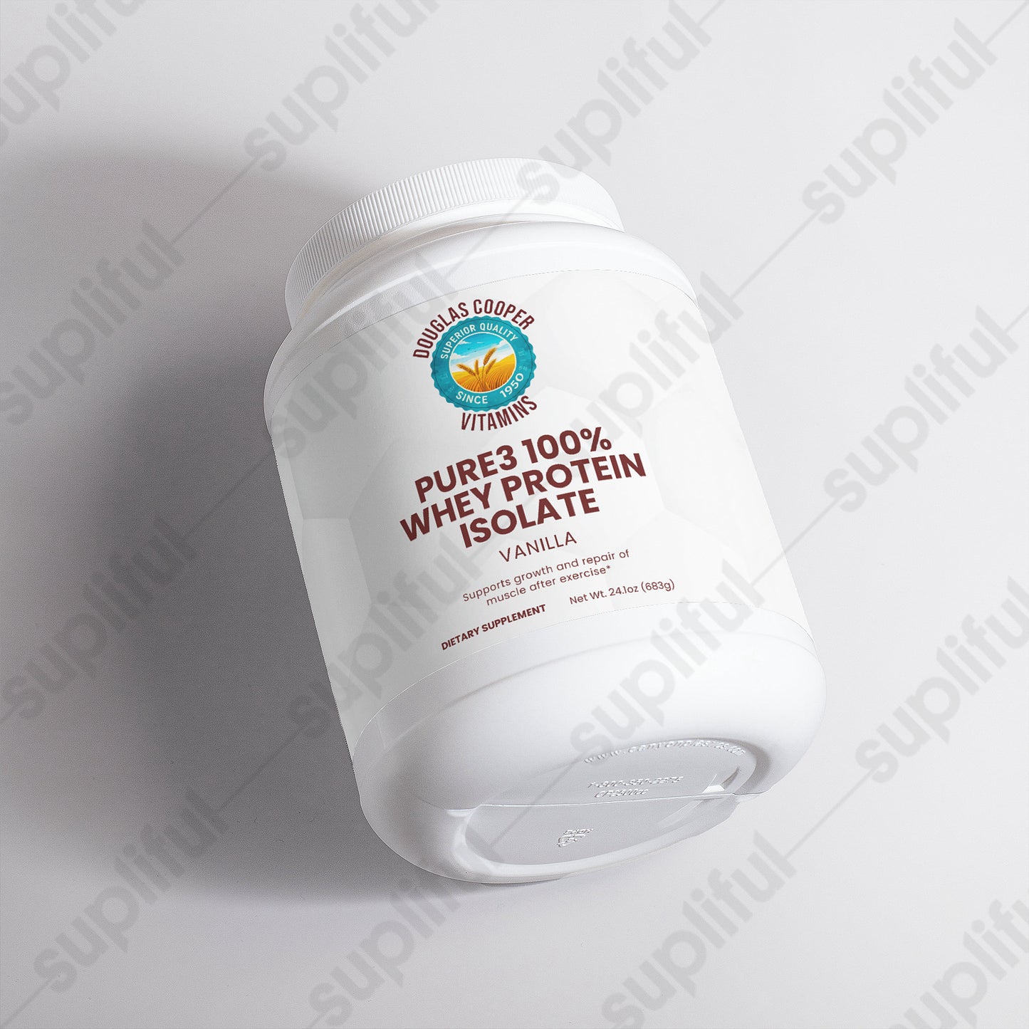 Pure3 100% Whey Protein Isolate (Vanilla)