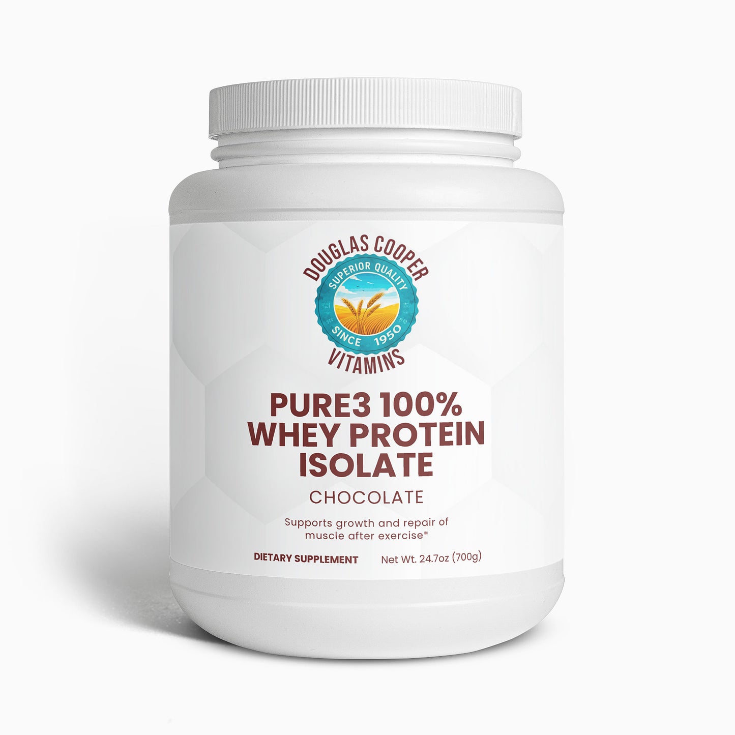 Pure3 100% Whey Protein Isolate (Chocolate)