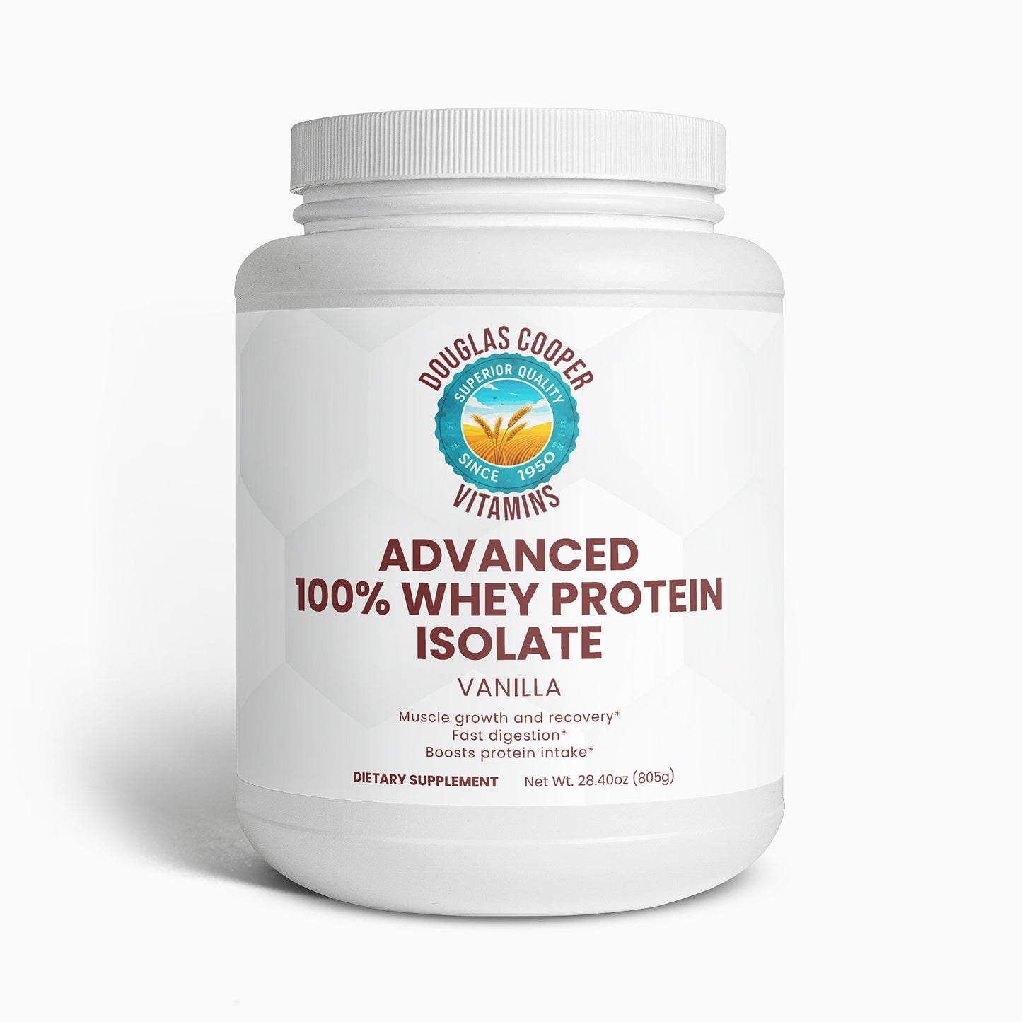 Advanced 100% Whey Protein Isolate (Vanilla)