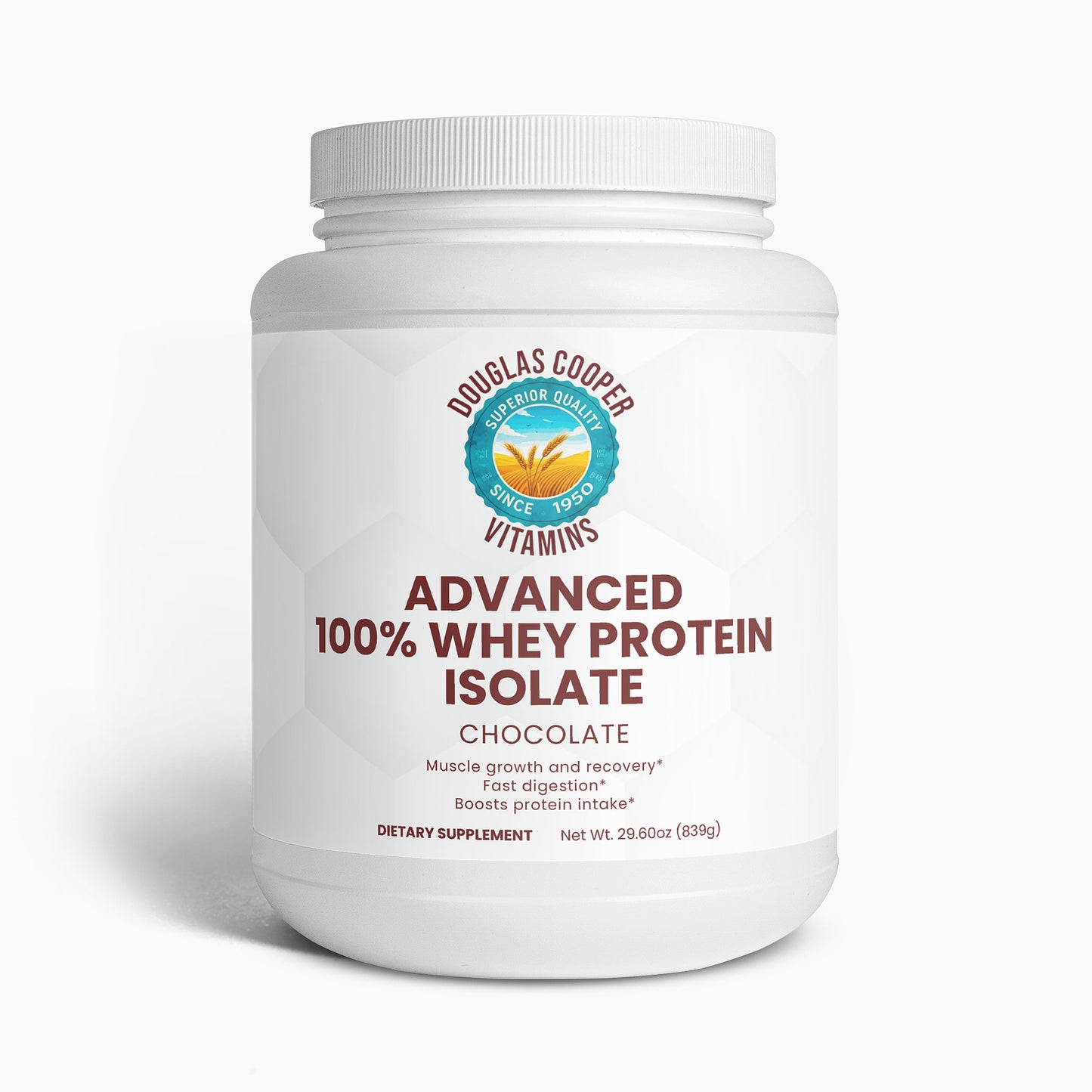 Advanced 100% Whey Protein Isolate (Chocolate)